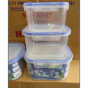3 Hộp nhựa đựng thức ăn Việt Nhật