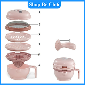Mua Bộ Dụng Cụ Chế Biến Ăn Dặm Kiểu Nhật Cho Bé Yêu (Hàng Loại 1)