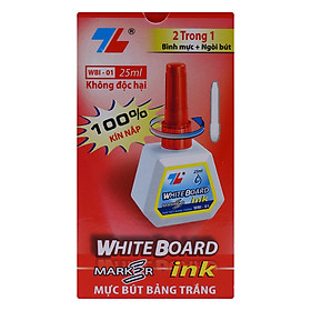 Hộp 6 Mực Bút Lông Bảng Thiên Long WBI-01