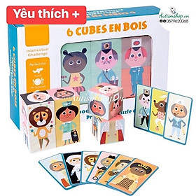 ️ Đồ chơi hình khối ghép nhân vật đa dạng