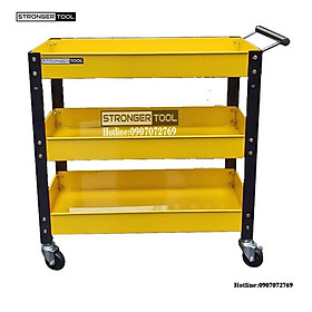 Mua XE ĐẨY DỤNG CỤ 3 NGĂN STRONGER TOOL CHUYÊN DÙNG CHO GAGARE