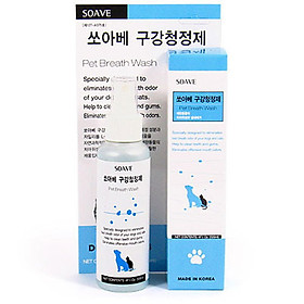BÌNH XỊT VỆ SINH RĂNG MIỆNG CHÓ MÈO - Pet Breath Wash Korea 120ml