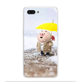 Ốp lưng dẻo cho Realme C1_0385 Pig 25 - Hàng Chính Hãng