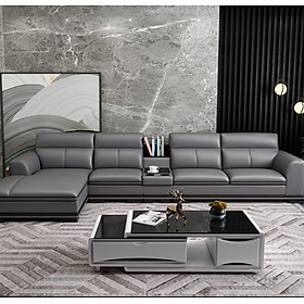 Mua Sofa da góc L cao cấp Tundo HDCT-09