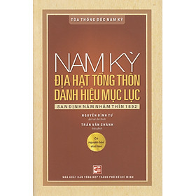 Nam Kỳ Địa Hạt Tổng Thôn Danh Hiệu Mục Lục