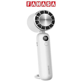 Quạt Cầm Tay Mini Chế Độ Làm Lạnh Siêu Nhanh - Shimono SM-CHF17 - Màu Trắng