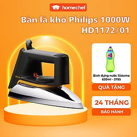 Mua Bàn là  bàn ủi khô Philips HD1172/01 1000W|Hàng Chính Hãng