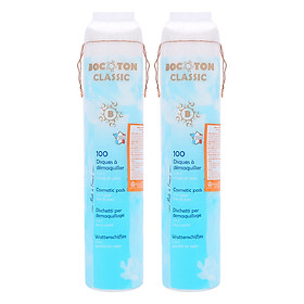 Combo Bông Tẩy Trang Bocoton 100 Miếng