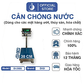 Mua Cân Điện Tử Chống Nước DI28SS - Mặt Bàn Cân Inox 300x400MM