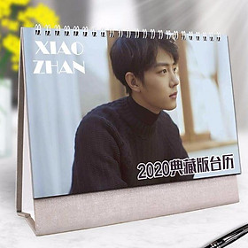 Lịch để bàn 2020 Tiêu Chiến Trần Tình Lệnh thiết kế mới mẻ tiện lợi tặng ảnh thiết kế vcone