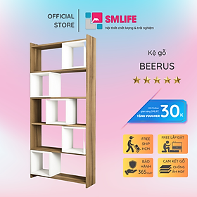Mua Giá sách gỗ đẹp phong cách hiện đại SMLIFE Beerus