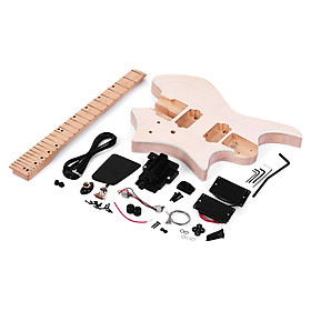 Đàn Guitar Điện Chưa Lắp Đặt Gồm Thân Basswood Phím Cần Đàn Không Gồm Đầu Đần Muslady