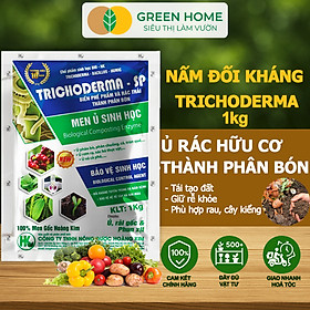Nấm Đối Kháng Trichoderma, Hoàng Kim, Ủ Phân Hữu Cơ, Ủ Rác, Đậu Tương, Khử Mùi, Cải Tạo Đất