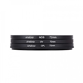 Kính Lọc Filter Macro Andoer Cho Máy Ảnh DSLR (72mm) (3 món)