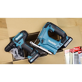 Mua BỘ MÁY KHOAN VÀ MÁY CƯA LỌNG DÙNG PIN 12V MAKITA CLX230X1 (02 PIN 12V 1.5AH 01 ĐẾ SẠC) - HÀNG CHÍNH HÃNG
