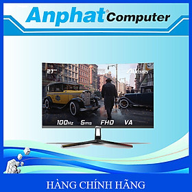 Màn Hình LCD Alvision A272FC cong (27inch | FHD | VA | 100Hz | 5ms) Trắng/Đen – Hàng Chính Hãng