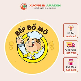 Mua In Tem Nhãn Giấy Decal Dán Thiết Kế Theo Yêu Cầu. Kích thước: khổ A2