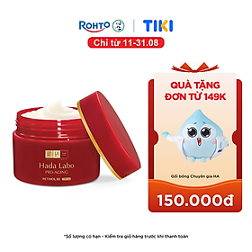 Kem dưỡng cải thiện lão hóa Hada Labo Pro-Aging Retinol B3 Cream 50g
