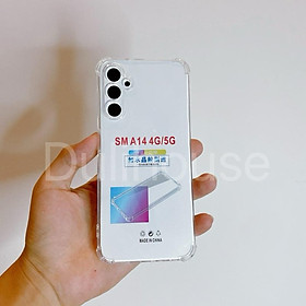 Ốp lưng cho SS A14 4G/ 5G - Nhựa dẻo - Trong suốt - Chống sốc - Bảo vệ điện thoại