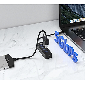 Mua Hub USB Type C ra 04 cổng USB 3.0 và 01 cổng nguồn Type C 5V-2A Unitek H1117B - HÀNG CHÍNH HÃNG