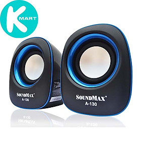 Mua Loa vi tính  SoundMax  A130 2.0 6W (RMS) - Hàng Chính Hãng