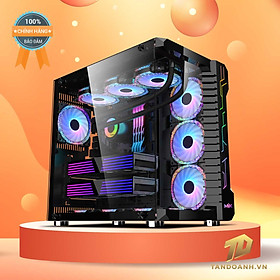 MIK LV07 – Black – Mid Tower Case_ HÀNG CHÍNH HÃNG