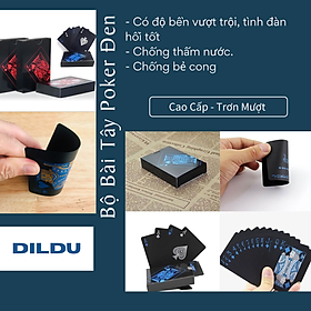 Bộ Bài Tây Poker Chất Liệu Cao Cấp Nhìn Siêu Chất - Chống Thấm Nước