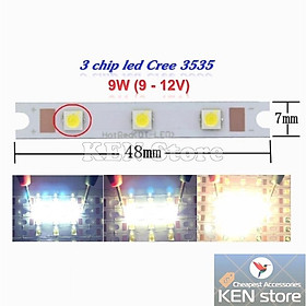 Mua Thanh led  Chip led  nhân led 15W 3 chip XPE 3535