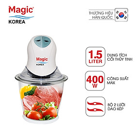 Mua Máy Xay Thực Phẩm Hai Lưỡi Kép Magic A-04 (400W) - Hàng chính hãng