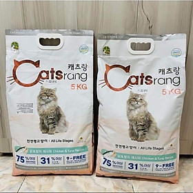 Thức ăn hoàn chỉnh, Hạt Catsrang - Catrang cho mèo mọi lứa tuổi 1kg, 5kg.