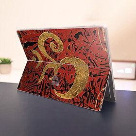Mua Skin dán hình Biểu Tượng Om Vàng - lsm005 cho Surface Go  Pro 2  Pro 3  Pro 4  Pro 5  Pro 6  Pro 7  Pro X