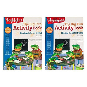 Ảnh bìa Sách The Big Fun Activity Book Pre K-A và Pre K-B Sẵn Sàng Cho Bé Tới Trường ( Bộ 2 cuốn, 2 - 4 tuổi )