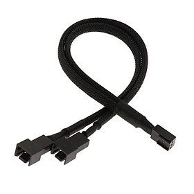 Computer Case CPU 4  PWM Extension  Cables  Splitter 250mm