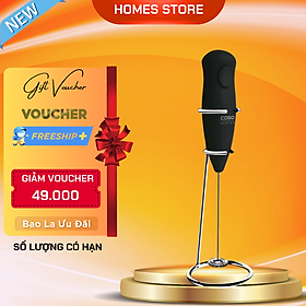 Máy Tạo Bọt Sữa Cầm Tay CASO Fomini 1610, Tốc Độ Cao 12,000 Vòng/Phút, Công Suất 5W - Hàng Nhập Khẩu Đức