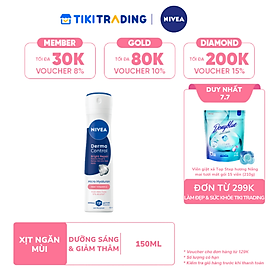 XỊT NGĂN MÙI NIVEA DƯỠNG SÁNG MỀM MỊN