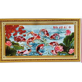 Mua TRANH THÊU NIÊN NIÊN HỮU DƯ 222811(136×66cm ) chưa thêu