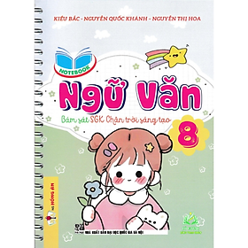 Hình ảnh sách Sách - notebook ngữ văn 8 (bám sát sgk chân trời sáng tạo) + HA