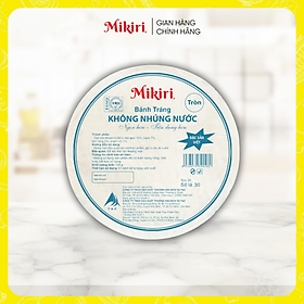 Bánh tráng tròn Mikiri không nhúng nước size lớn nhỏ - tiện lợi - ăn liền Combo lựa chọn - 1 Tròn lớn x 30 lá