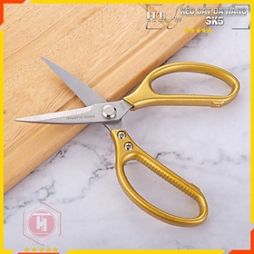 Kéo cắt thực phẩm SK5 - Kéo cắt gà, vịt, tôm, cá, vải - Chất liệu thép cao cấp