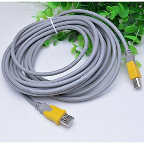 Mua Dây máy in 5M cao cấp chống nhiễu(Xám hoặc xanh)