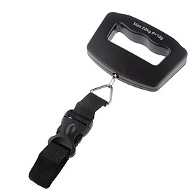 Portable 50kg/10g LCD Digital Luggage Electronic Scale with Hanging Band