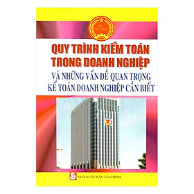 Nơi bán Quy Trình Kiểm Toán Trong Doanh Nghiệp Và Những Vấn Đề Quan Trọng Kế Toán Doanh Nghiệp Cần Biết - Giá Từ -1đ