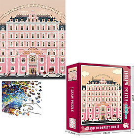 Bộ Tranh Ghép Xếp Hình 1000 Pcs Jigsaw Puzzle Tranh ghép 70 50cm Khách Sạn