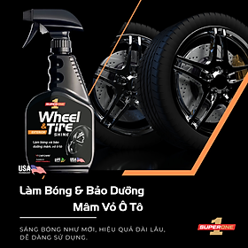 Dung Dịch Làm Bóng Mâm Và Vỏ Ô Tô SUPERONE Wheel and Tire Shine - EXTERIOR SOUTHWALL A205