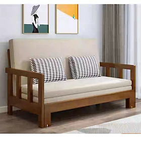 Mua Giường Thông Minh Gấp Gọn 3 Trong 1 Kéo  Giường Sofa Gỗ Kéo Giá Rẻ  Chất Lượng Gỗ Sồi Tự Nhiên ComBo Đã Có Đệm  Và  Gối