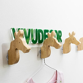 Mua Móc Gỗ Con Ngựa Vivudecor Vừa Trang Trí Vừa Dùng Để Treo Quần Áo Dán Tường Nhà Tắm  Nhà Bếp  Cánh Cửa Không Cần Khoan