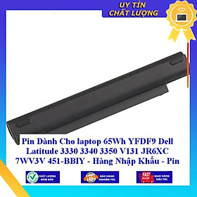 Pin Cho laptop Dell Vostro V131 141 13Z 14Z V131R V131D INSPITION N411 N311 N311Z 14Z N411z - Hàng Nhập Khẩu  MIBAT1010