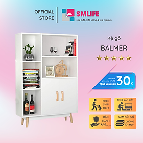 Mua Kệ sách bằng gỗ nhỏ gọn thiết kế hiện đại SMLIFE Balmer