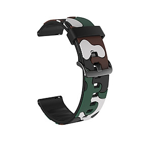 Mua Dây Cao Su Camo cho Galaxy Watch 3 41mm 45mm / Galaxy Watch Active 2 40mm 44mm (Dây Size 20mm và 22mm)