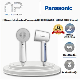 Mua   Hàng Chính Hãng   Bàn Ủi Hơi Nước Cầm Tay Panasonic NI-GHD015WRA – Công Suất 1300W  Diệt Khuẩn  Là Phẳng Nhanh